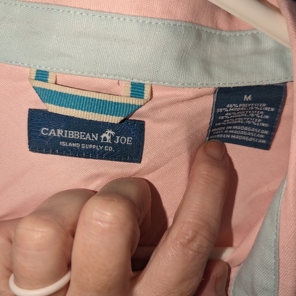 Caribbean Joe Linen Shirt - Picture 3 of 3